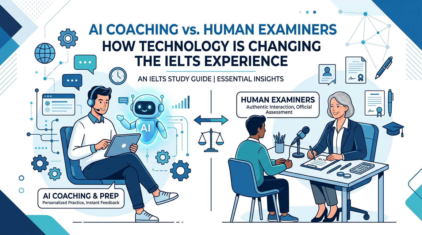 AI Coaching vs. Human Examiners: How Technology is Changing the IELTS Experience