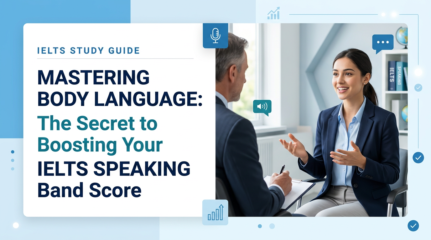 Mastering Body Language: The Secret to Boosting Your IELTS Speaking Band Score
