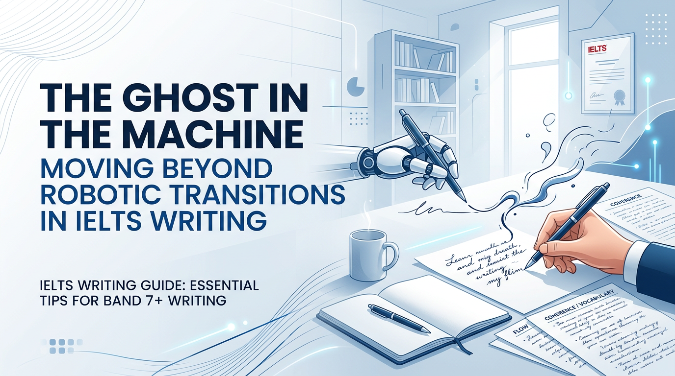 The Ghost in the Machine: Moving Beyond Robotic Transitions in IELTS Writing