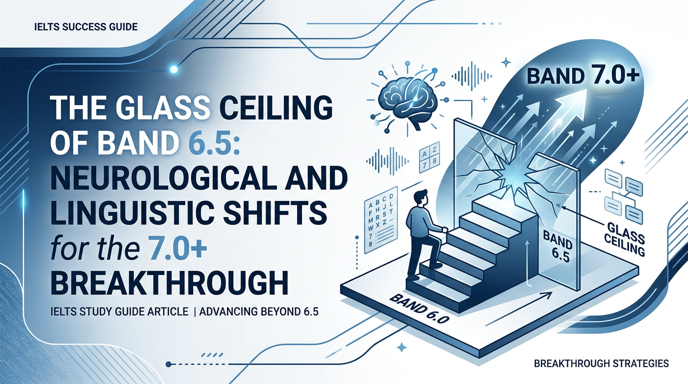 The Glass Ceiling of Band 6.5: Neurological and Linguistic Shifts for the 7.0+ Breakthrough