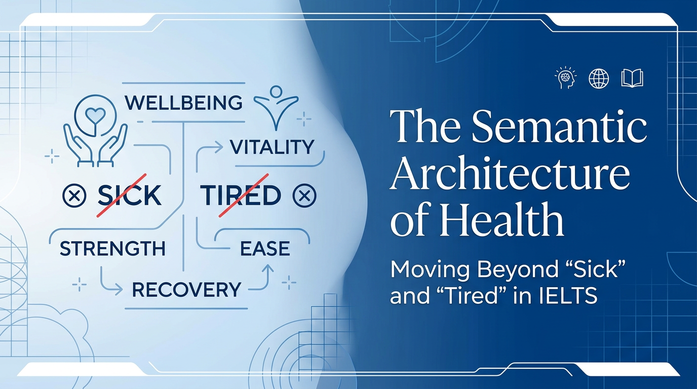 The Semantic Architecture of Health: Moving Beyond 'Sick' and 'Tired' in IELTS