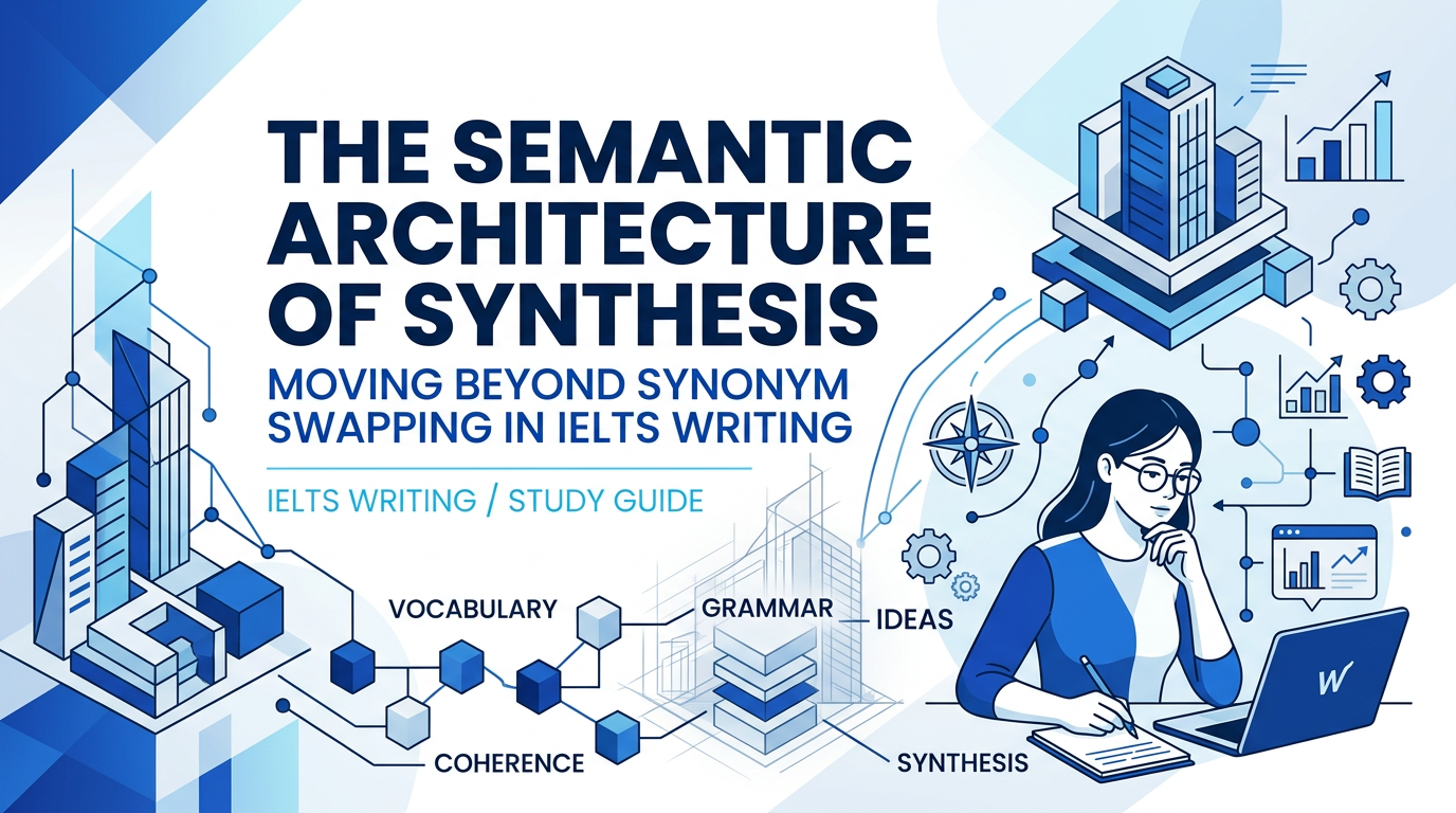 The Semantic Architecture of Synthesis: Moving Beyond Synonym Swapping in IELTS Writing